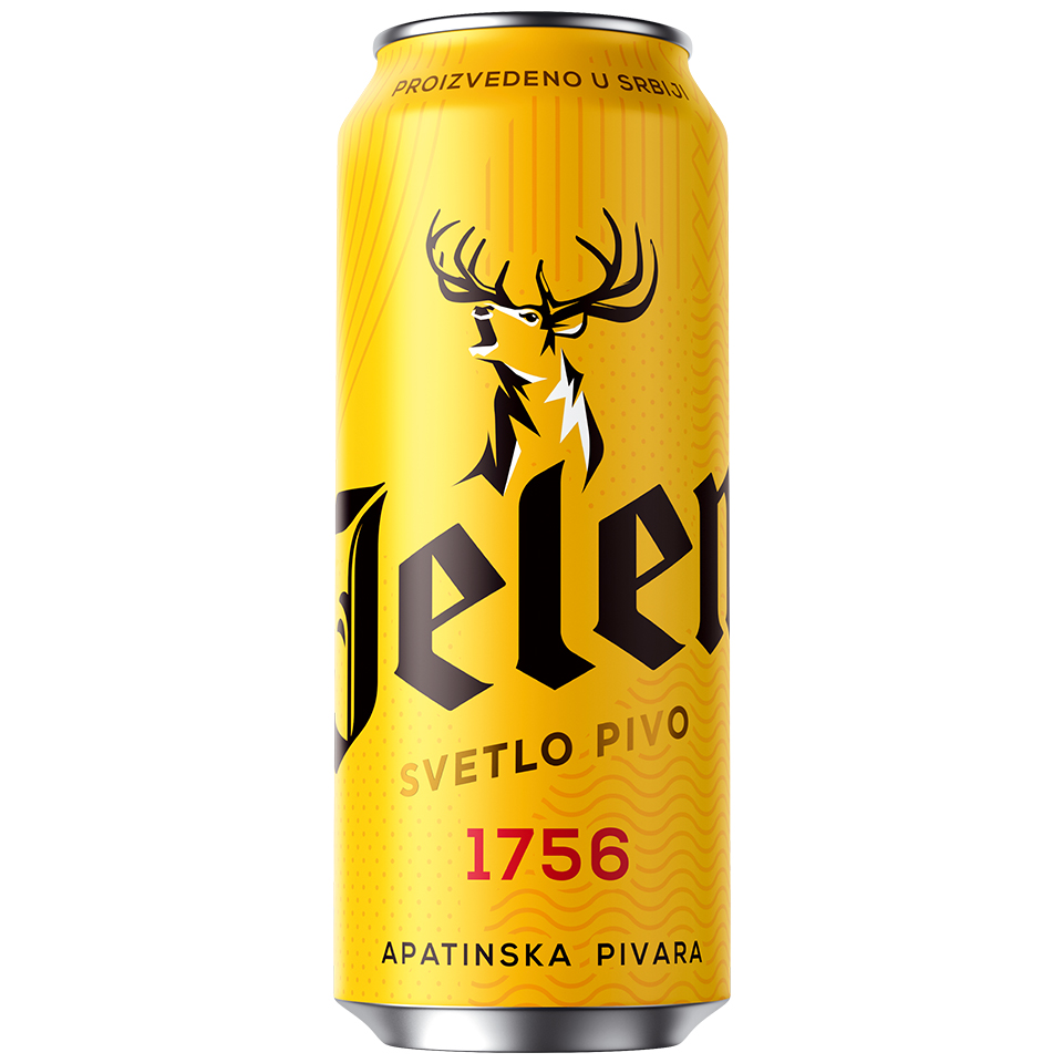 Jelen Beer can