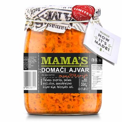Home style Mama's Ajvar hot