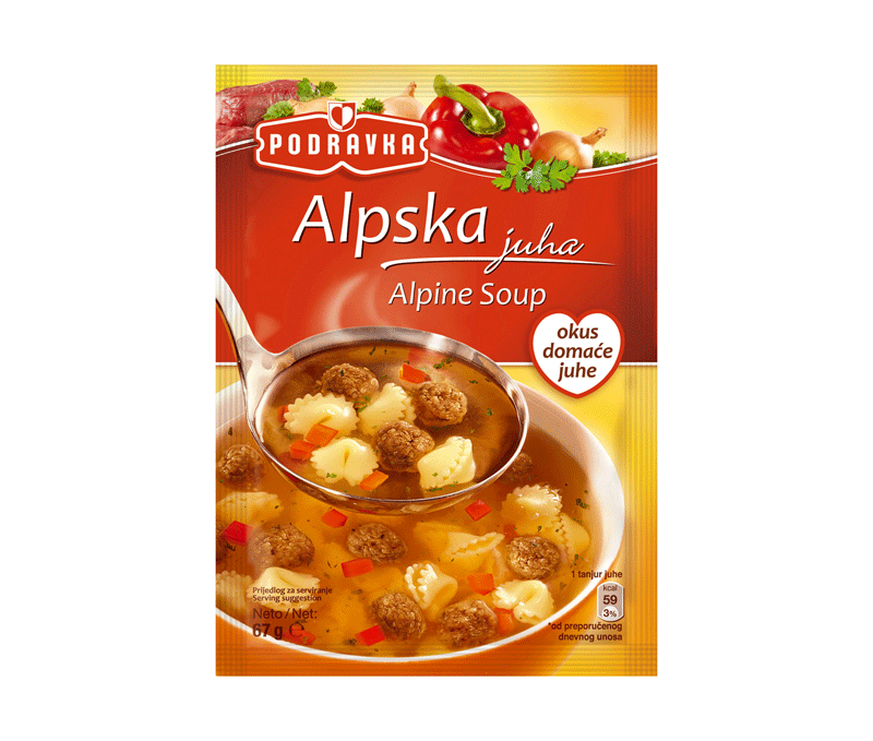 Alpine soup