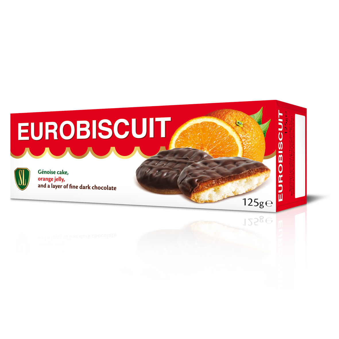 EUROBISCUIT - Biscuit with orange jelly