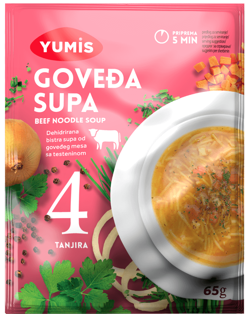 Brodo di manzo Yumis