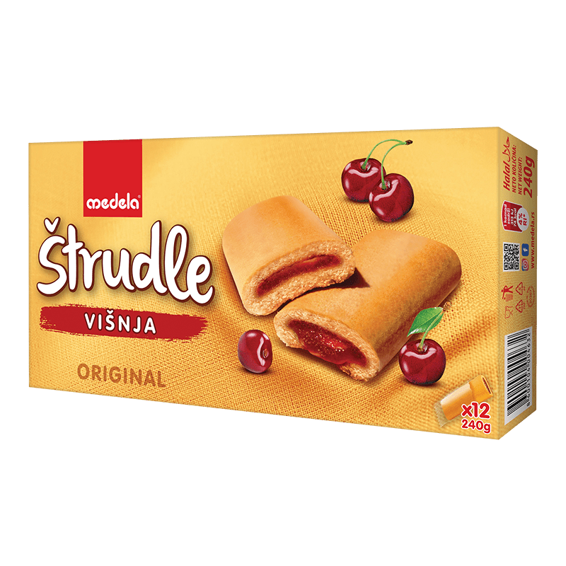 Strudel con amarena